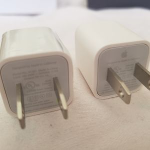 (×3) Apple - USB Power Adapter - White